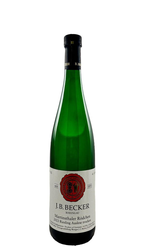 Bottle of JB Becker, Riesling Rodchen Auslese Trocken, 2023 - White Wine - Flatiron Wines & Spirits - New York
