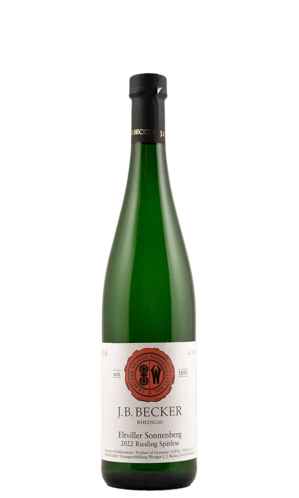 Bottle of JB Becker, Riesling Sonnenberg Spatlese, 2022 (presale, arrives late August 2024) - White Wine - Flatiron Wines & Spirits - New York