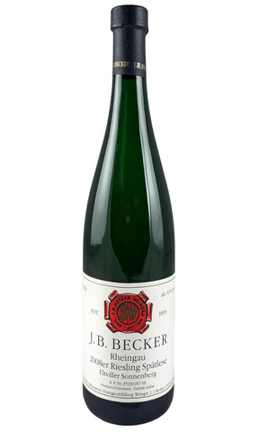 Bottle of JB Becker, Riesling Spatlese Eltviller Sonnenberg, 2008 - White Wine - Flatiron Wines & Spirits - New York