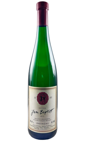 Bottle of JB Becker, Riesling Walkenberg Auslese "Jean Baptist", 2015 - White Wine - Flatiron Wines & Spirits - New York