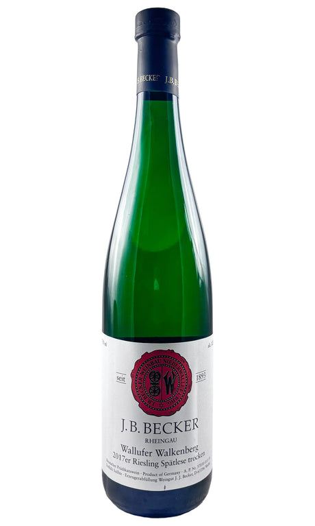 Bottle of JB Becker, Riesling Walkenberg Spatlese Trocken, 2017 - White Wine - Flatiron Wines & Spirits - New York