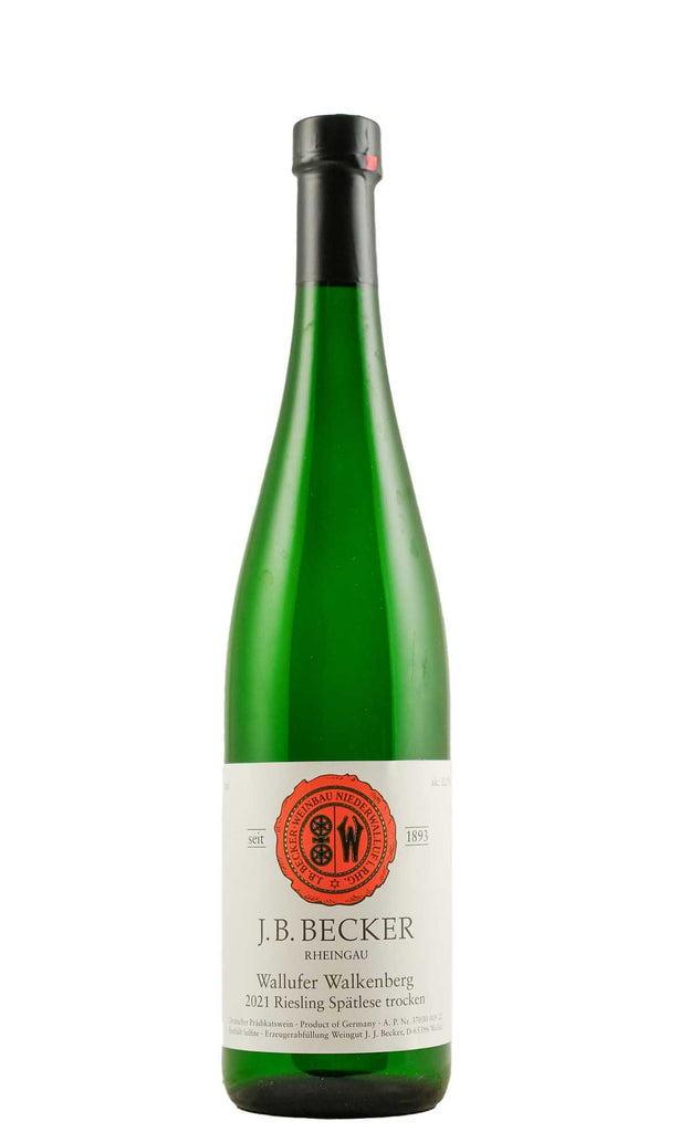 Bottle of JB Becker, Riesling Walkenberg Spatlese Trocken, 2021 - White Wine - Flatiron Wines & Spirits - New York