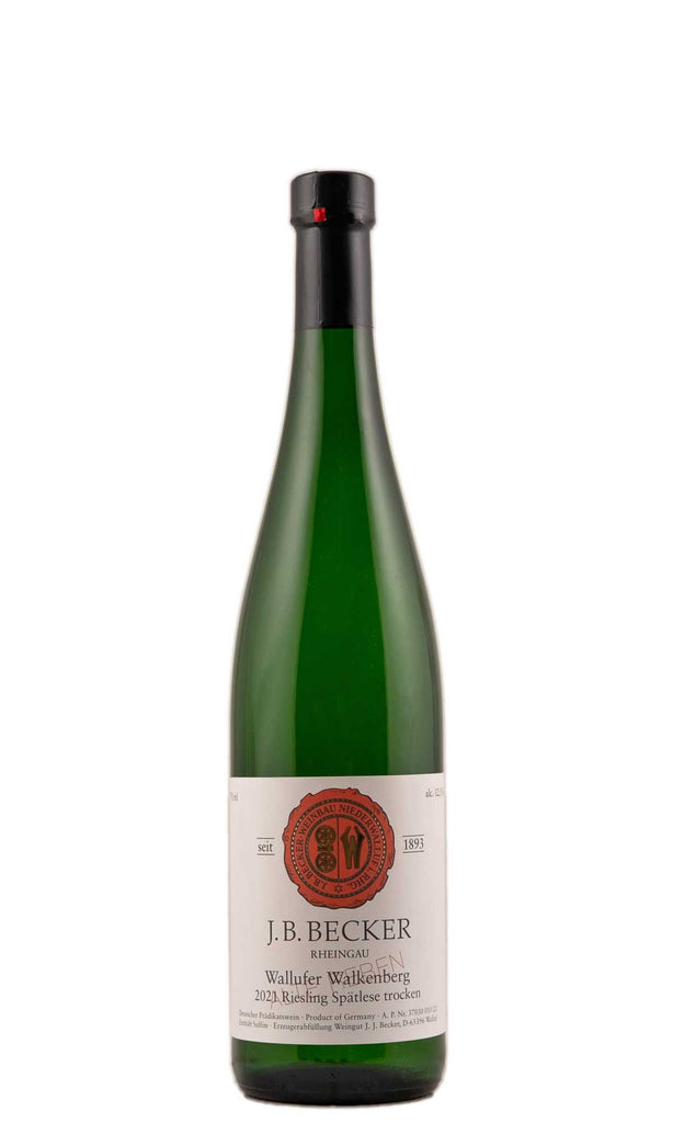 Bottle of JB Becker, Riesling Wallufer Walkenberg Spatlese Trocken, 2021 - White Wine - Flatiron Wines & Spirits - New York