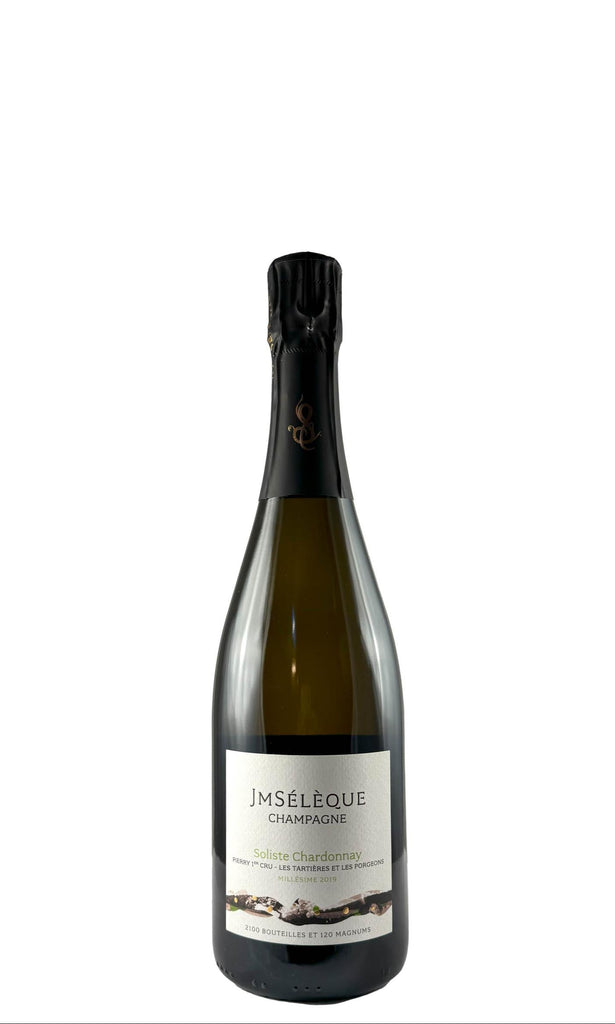 Bottle of JM Seleque, Champagne Soliste Chardonnay Les Tartieres/Les Porgeons, 2019 - Sparkling Wine - Flatiron Wines & Spirits - New York
