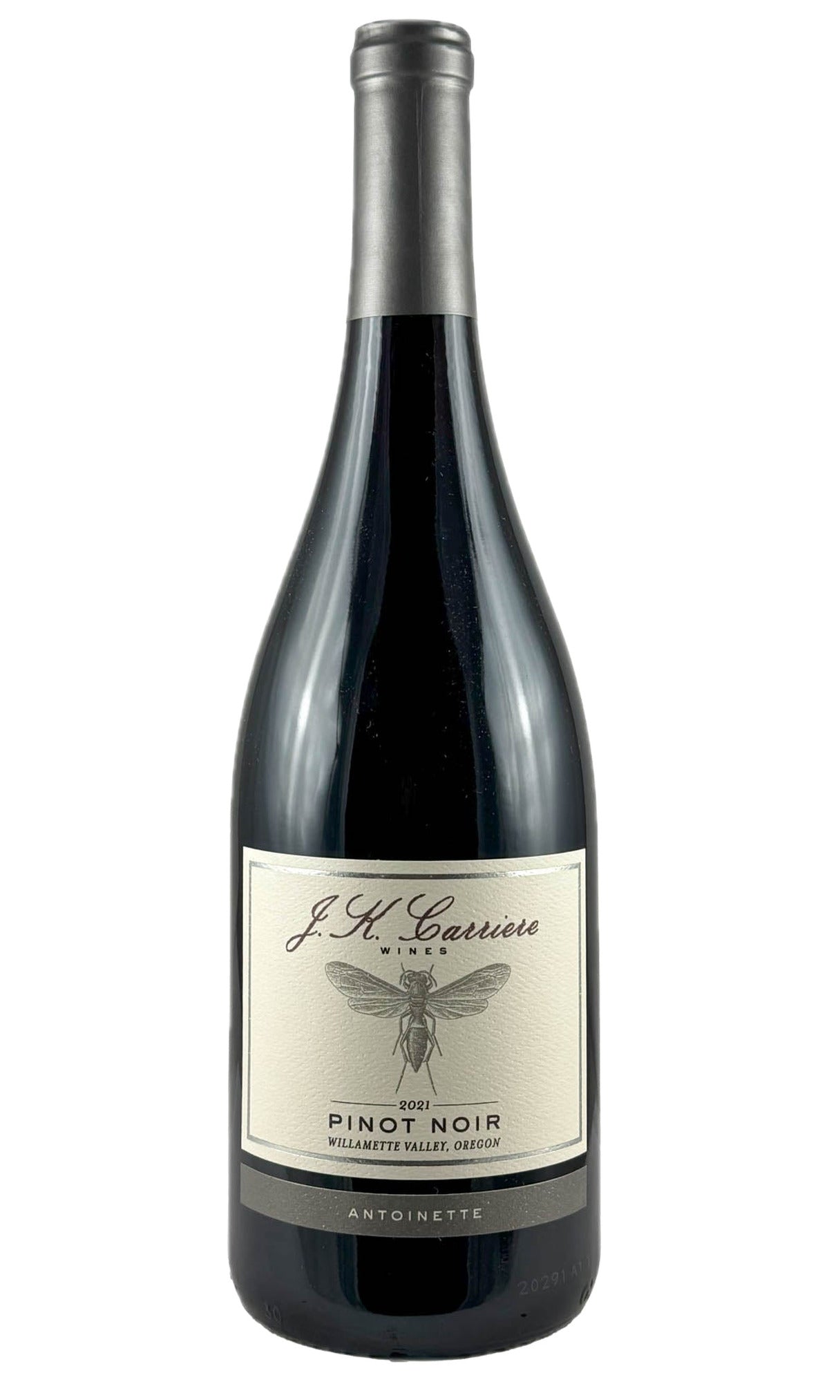 Bottle of J.K. Carriere, Willamette Valley Antoinette Pinot Noir, 2021 - Red Wine - Flatiron Wines & Spirits - New York