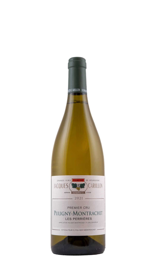 Bottle of Jacques Carillon, Puligny-Montrachet 1er Cru Les Perrieres, 2021 - White Wine - Flatiron Wines & Spirits - New York