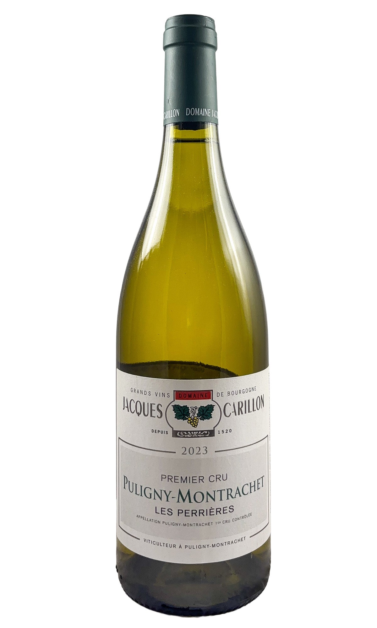 Bottle of Jacques Carillon, Puligny-Montrachet 1er Cru Les Perrieres, 2023 [DO NOT SELL] - White Wine - Flatiron Wines & Spirits - New York