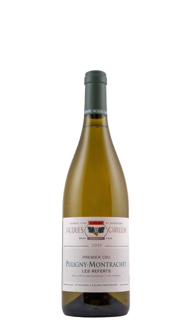 Bottle of Jacques Carillon, Puligny-Montrachet 1er Cru Les Referts, 2021 - White Wine - Flatiron Wines & Spirits - New York