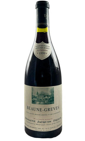 Bottle of Jacques Prieur, Beaune 1er Cru Greves, 1999 - Red Wine - Flatiron Wines & Spirits - New York
