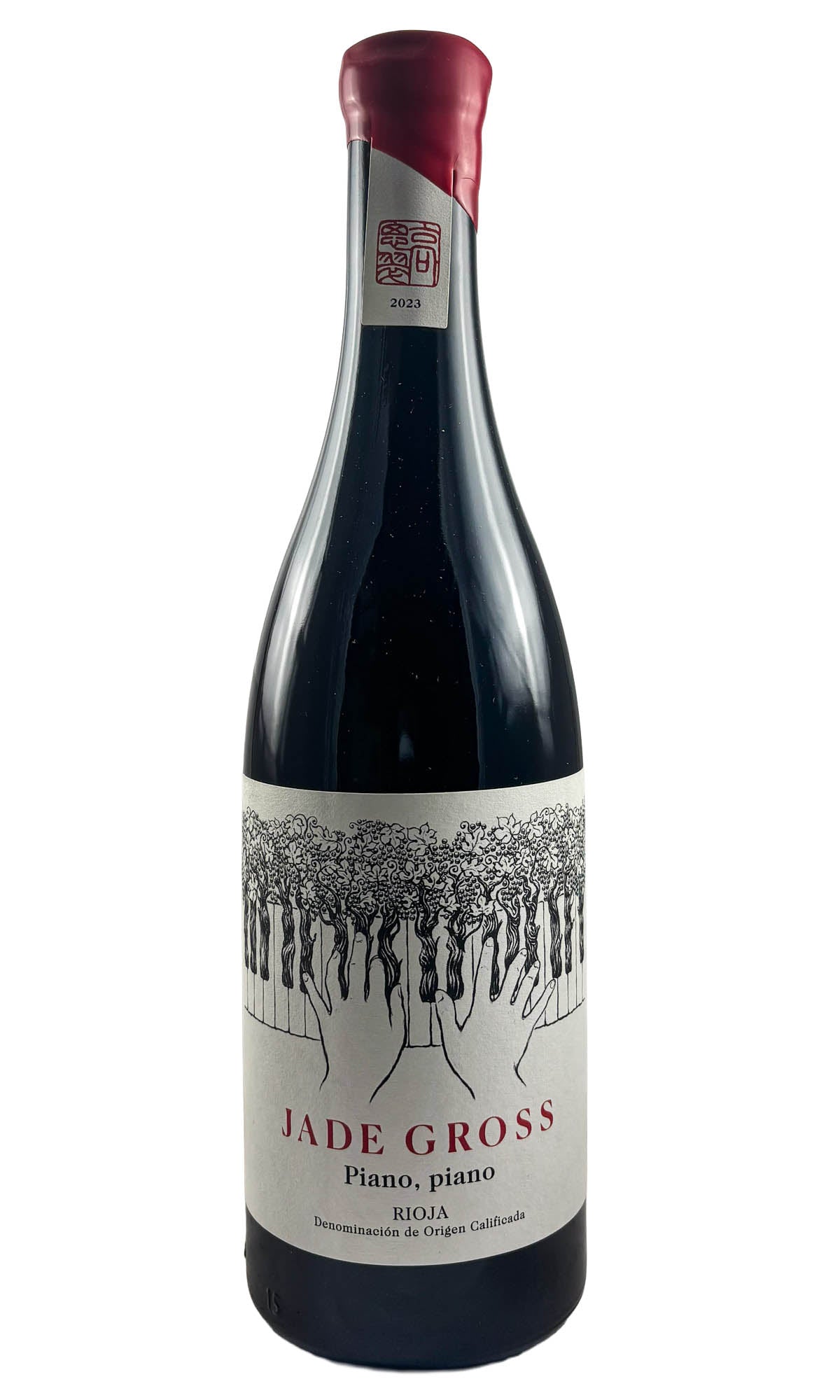 Bottle of Jade Gross, Piano, Piano Rioja Tinto, 2023 - Red Wine - Flatiron Wines & Spirits - New York