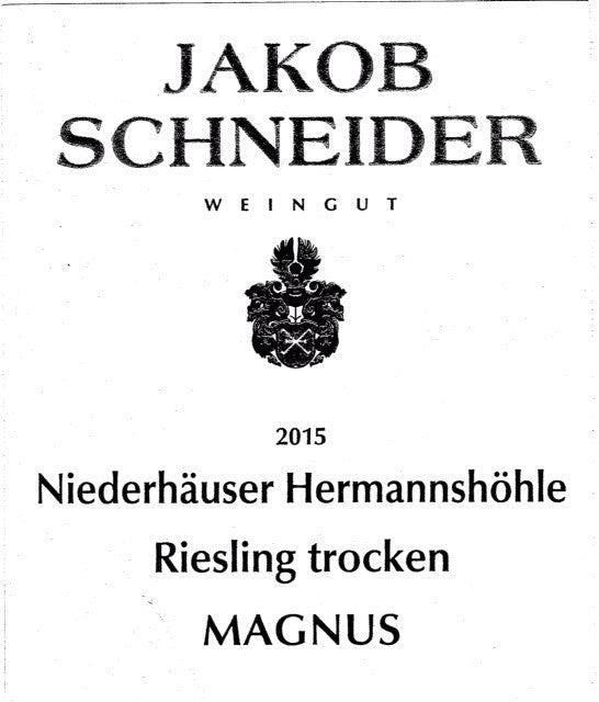 Bottle of Jakob Schneider, Niederhauser Hermannshohle Magnus Riesling Trocken, 2025 (Pre-Arrival, ETA Late Fall 2026) - White Wine - Flatiron Wines & Spirits - New York
