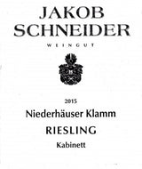 Bottle of Jakob Schneider, Niederhauser Klamm Riesling Kabinett, 2025 (Pre-Arrival, ETA Late Fall 2026) - White Wine - Flatiron Wines & Spirits - New York