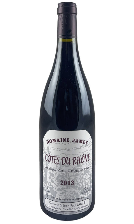 Bottle of Jean-Luc Jamet, Cotes-du-Rhone, 2013 - Red Wine - Flatiron Wines & Spirits - New York