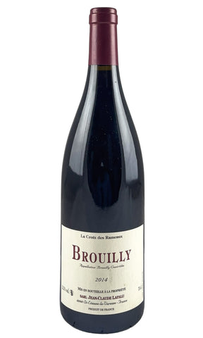 Bottle of Jean-Claude Lapalu, Brouilly Croix Rameaux, 2014 - Red Wine - Flatiron Wines & Spirits - New York