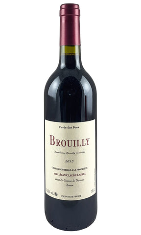Bottle of Jean-Claude Lapalu, Brouilly Cuveee des Fous, 2015 - Red Wine - Flatiron Wines & Spirits - New York