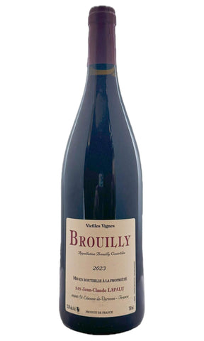 Bottle of Jean-Claude Lapalu, Brouilly Vieilles Vignes, 2023 - Red Wine - Flatiron Wines & Spirits - New York