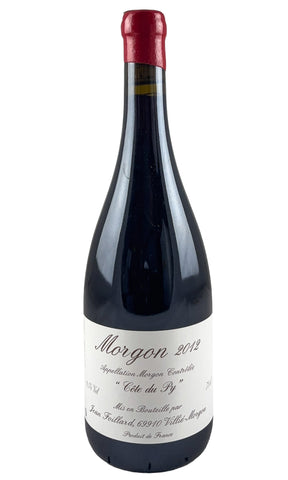 Bottle of Jean Foillard, Morgon Cote du Py, 2012 - Red Wine - Flatiron Wines & Spirits - New York