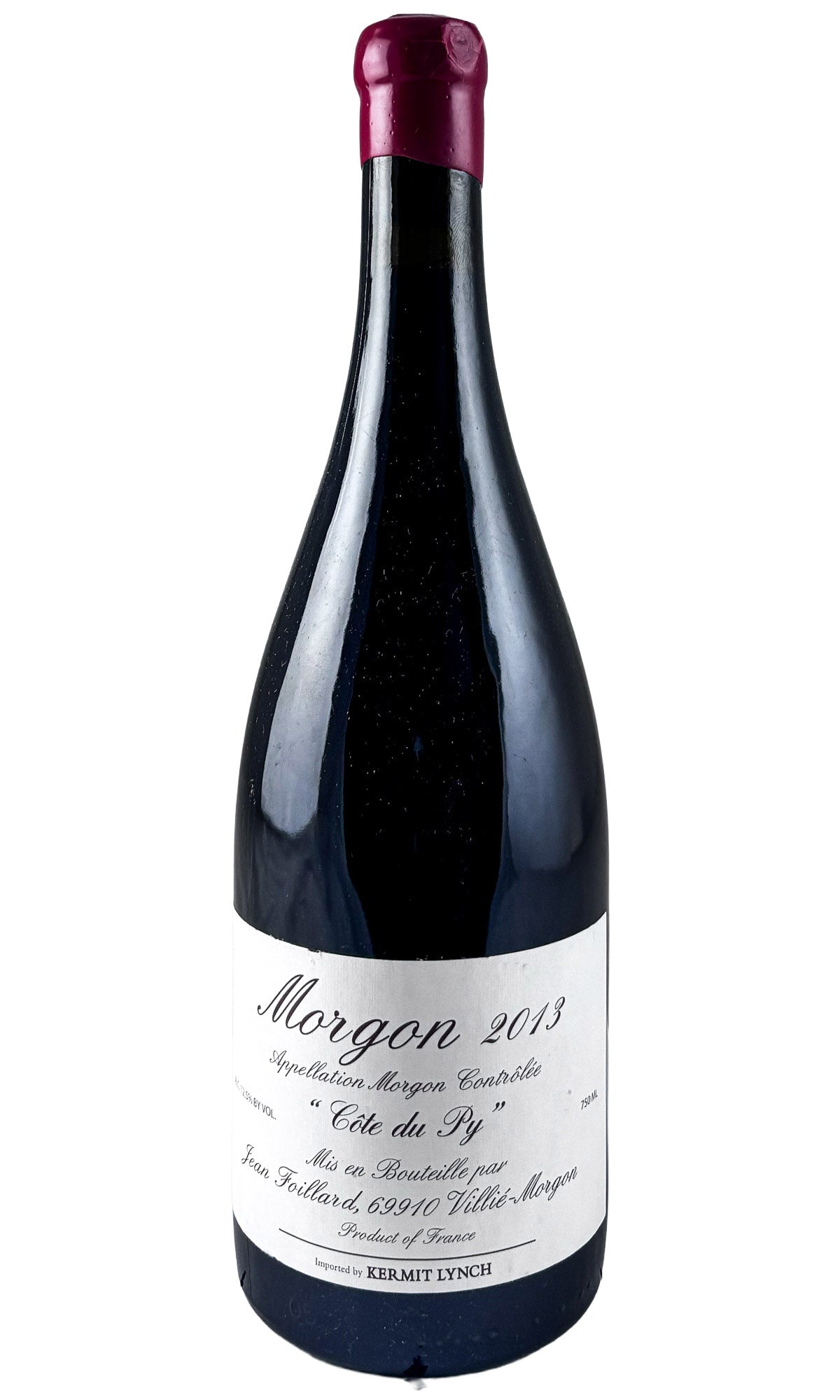 Bottle of Jean Foillard, Morgon Cote du Py, 2013 - Red Wine - Flatiron Wines & Spirits - New York