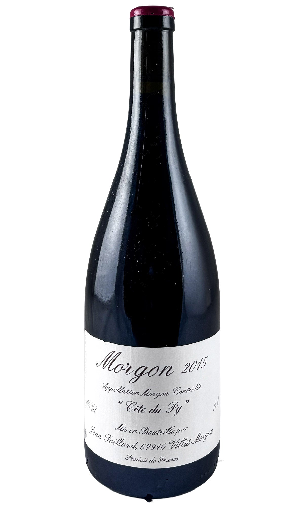 Bottle of Jean Foillard, Morgon Cote du Py, 2015 - Red Wine - Flatiron Wines & Spirits - New York