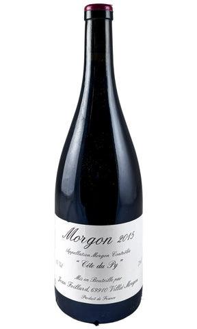 Bottle of Jean Foillard, Morgon Cote du Py, 2015 - Red Wine - Flatiron Wines & Spirits - New York