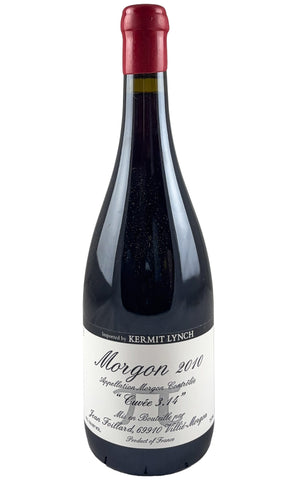 Bottle of Jean Foillard, Morgon Cuvee 3.14, 2010 - Red Wine - Flatiron Wines & Spirits - New York