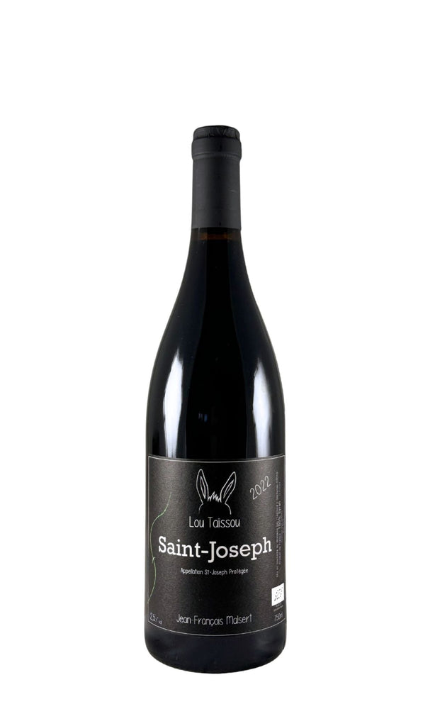 Bottle of Jean-Francois Malsert, Saint Joseph Lou Taissou, 2022 - Red Wine - Flatiron Wines & Spirits - New York