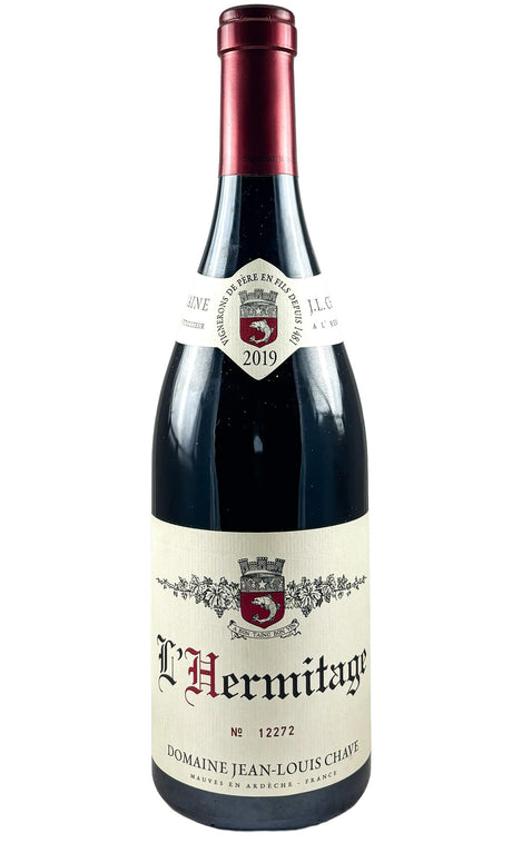 Bottle of Jean-Louis Chave, Hermitage Rouge , 2019 - Red Wine - Flatiron Wines & Spirits - New York