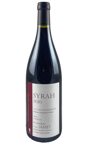 Bottle of Jean-Luc Jamet, Collines Rhodanienne Syrah, 2010 - Red Wine - Flatiron Wines & Spirits - New York