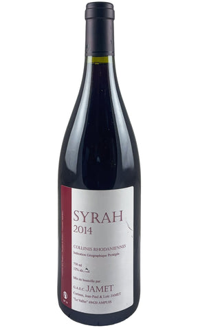 Bottle of Jean-Luc Jamet, Collines Rhodanienne Syrah, 2014 - Red Wine - Flatiron Wines & Spirits - New York
