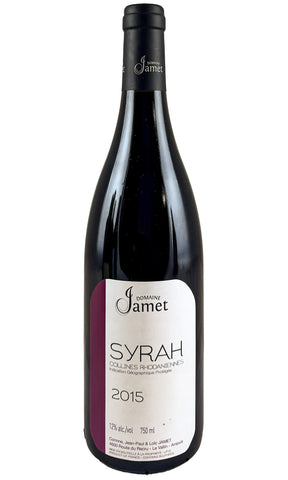 Bottle of Jean-Luc Jamet, Collines Rhodanienne Syrah, 2015 - Red Wine - Flatiron Wines & Spirits - New York