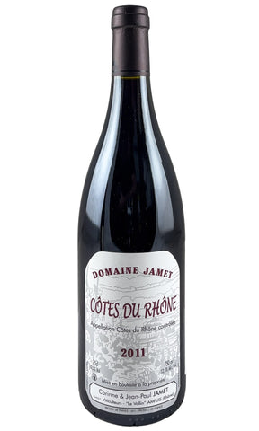 Bottle of Jean-Luc Jamet, Cotes-du-Rhone, 2011 - Red Wine - Flatiron Wines & Spirits - New York