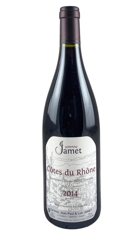 Bottle of Jean-Luc Jamet, Cotes-du-Rhone, 2014 - Red Wine - Flatiron Wines & Spirits - New York