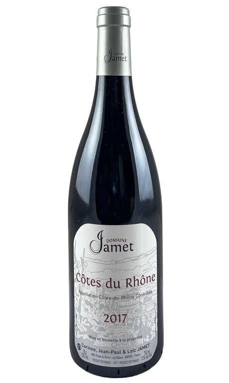 Bottle of Jean-Luc Jamet, Cotes-du-Rhone, 2017 - Red Wine - Flatiron Wines & Spirits - New York