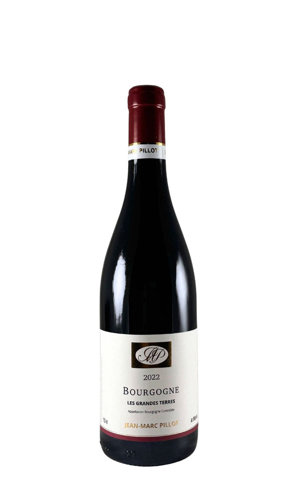 Bottle of Jean-Marc Pillot, Bourgogne Rouge Les Grandes Terres, 2022 - Red Wine - Flatiron Wines & Spirits - New York