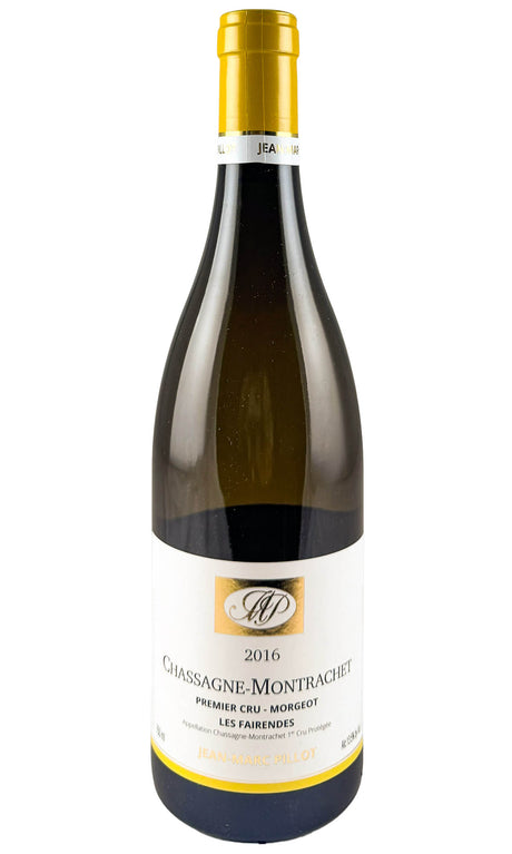 Bottle of Jean-Marc Pillot, Chassagne-Montrachet 1er Cru Morgeot Les Fairendes, 2016 - White Wine - Flatiron Wines & Spirits - New York