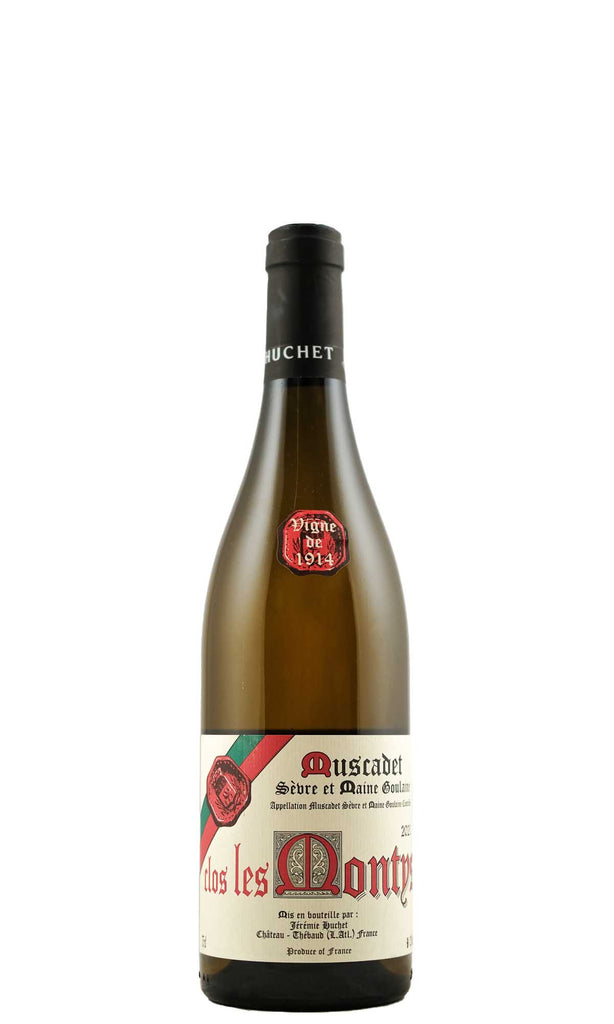 Bottle of Jeremie Huchet, Muscadet Sevre-et-Maine Sur Lie Les Montys Vigne de 1914, 2021 - White Wine - Flatiron Wines & Spirits - New York