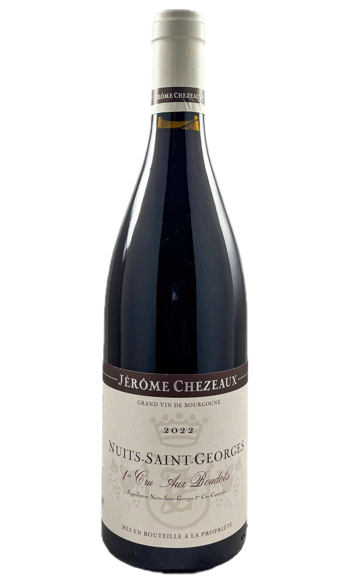 Bottle of Jerome Chezeaux, Nuits-Saint-Georges 1er Cru Aux Boudots, 2022 - Red Wine - Flatiron Wines & Spirits - New York