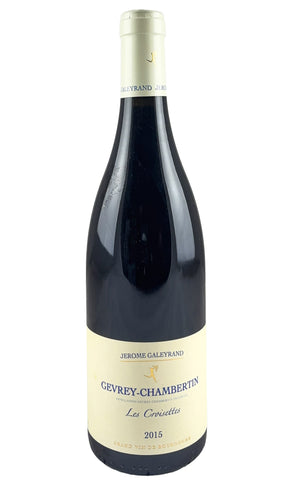 Bottle of Jerome Galeyrand, Gevrey-Chambertin En Croisette Vieilles Vignes, 2015 - Red Wine - Flatiron Wines & Spirits - New York