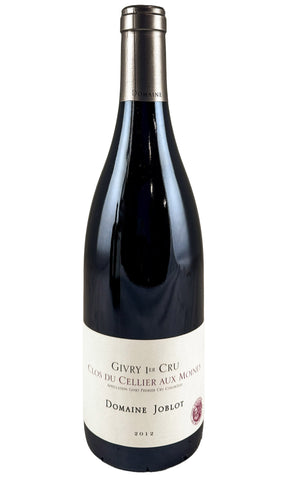 Bottle of Joblot, Givry 1er Cru Clos du Cellier aux Moines, 2012 - Red Wine - Flatiron Wines & Spirits - New York
