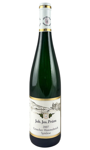 Bottle of Joh Jos Prum, Riesling Spatlese Graacher Himmelreich, 2007 - White Wine - Flatiron Wines & Spirits - New York