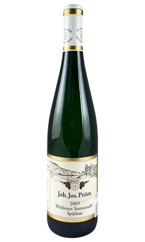 Bottle of Joh Jos Prum, Riesling Spatlese Wehlener Sonnenuhr (Auction), 2009 - White Wine - Flatiron Wines & Spirits - New York