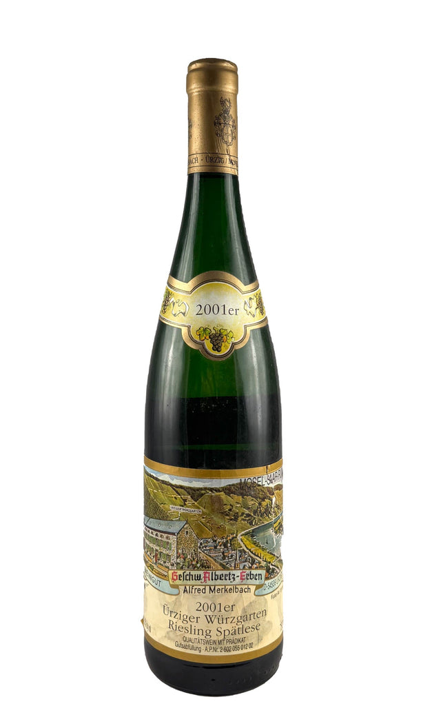 Bottle of Joh. Jos. Christoffel Erben Urziger Wurzgarten, Riesling Spatlese, 2001 - White Wine - Flatiron Wines & Spirits - New York