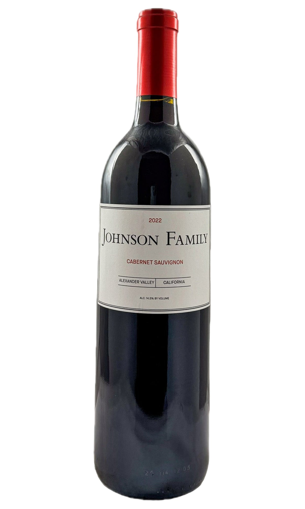 Bottle of Johnson Family, Alexander Valley Cabernet Sauvignon, 2022 - Red Wine - Flatiron Wines & Spirits - New York