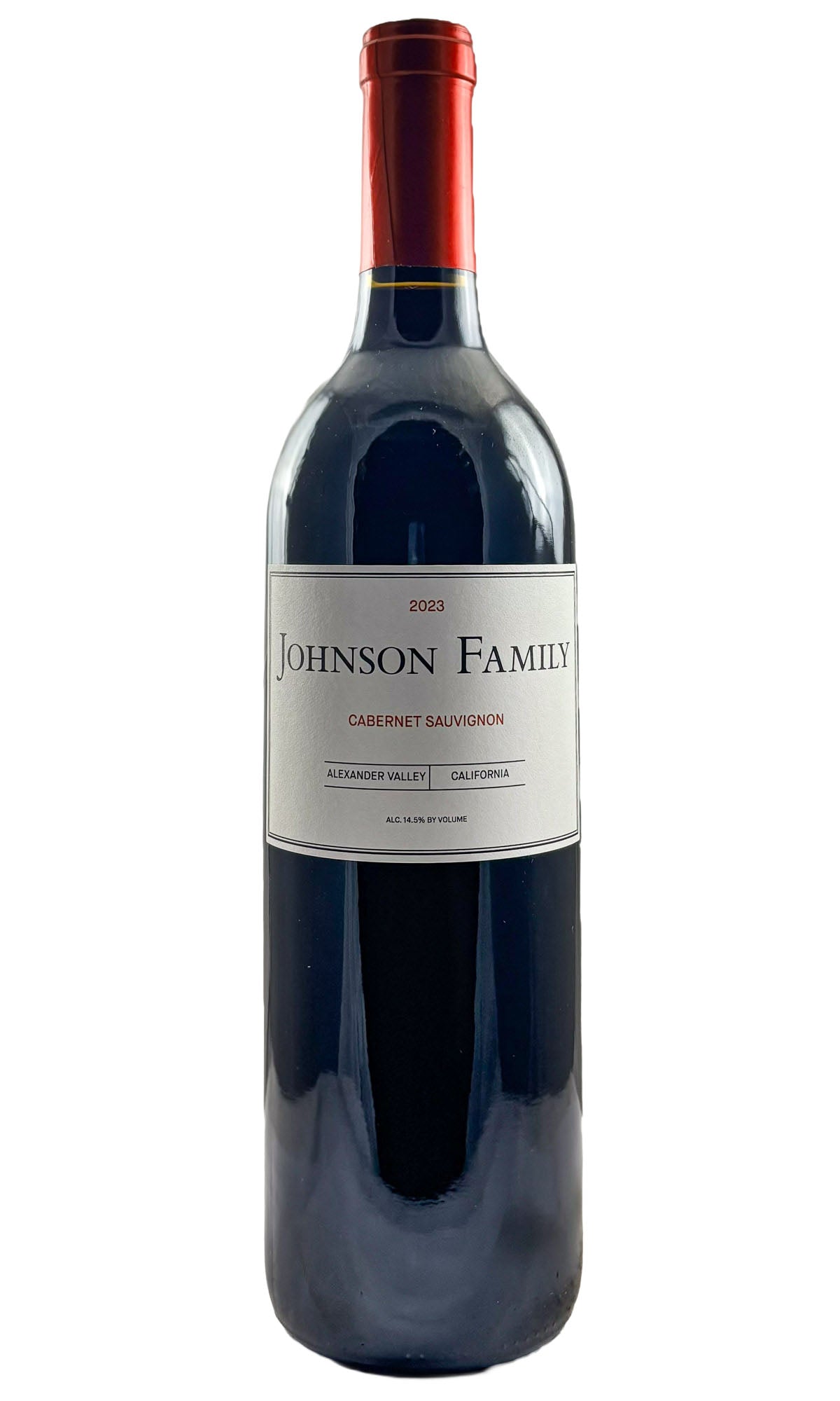 Bottle of Johnson Family, Alexander Valley Cabernet Sauvignon, 2023 - Red Wine - Flatiron Wines & Spirits - New York