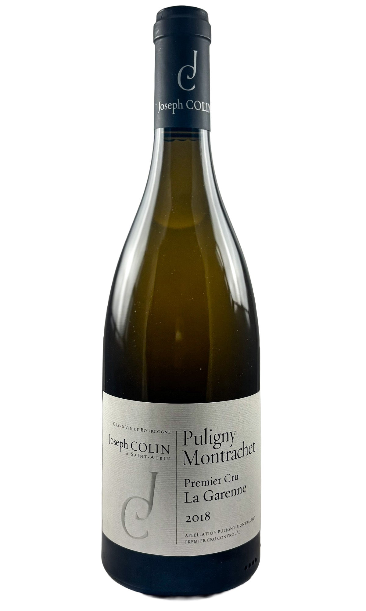 Bottle of Joseph Colin, Puligny Montrachet La Garenne, 2018 - White Wine - Flatiron Wines & Spirits - New York
