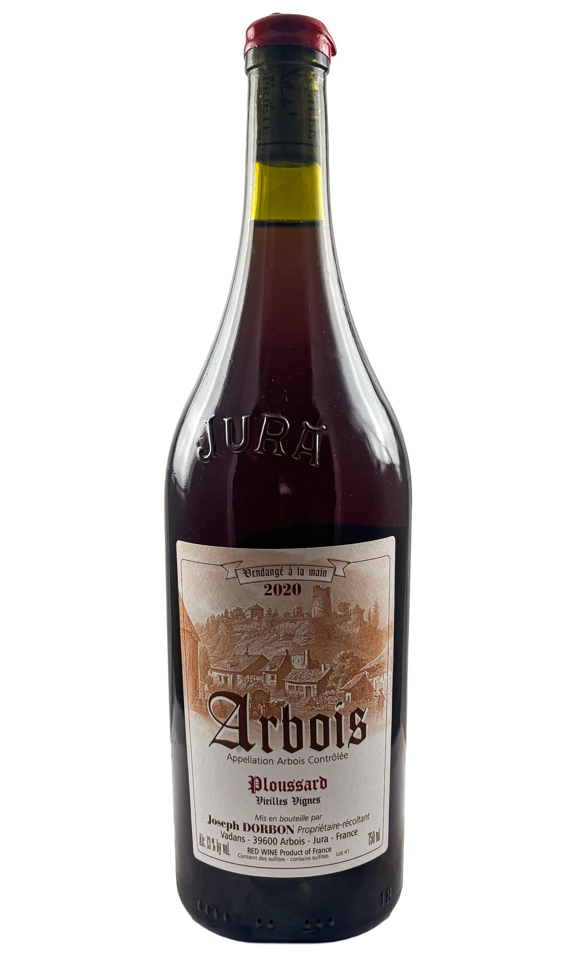 Bottle of Joseph Dorbon, Arbois Rouge Ploussard Vieilles Vignes, 2020 - Red Wine - Flatiron Wines & Spirits - New York