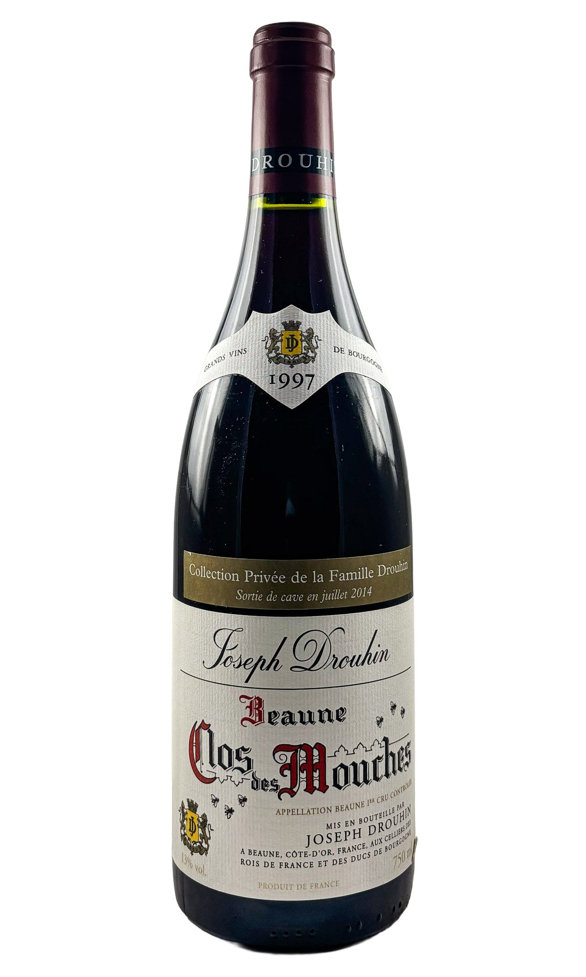Bottle of Joseph Drouhin, Beaune 1er Cru Clos des Mouches, 1997 - Red Wine - Flatiron Wines & Spirits - New York