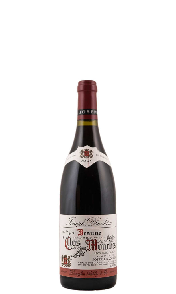 Bottle of Joseph Drouhin, Beaune 1er Cru Clos des Mouches, 2005 - Red Wine - Flatiron Wines & Spirits - New York