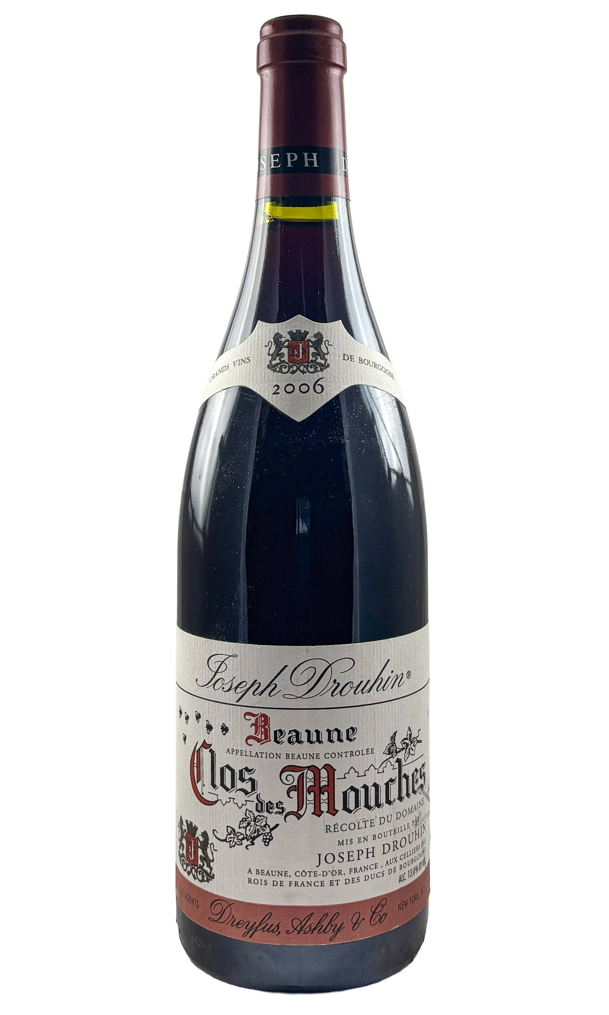 Bottle of Joseph Drouhin, Beaune 1er Cru Clos des Mouches, 2006 - Red Wine - Flatiron Wines & Spirits - New York
