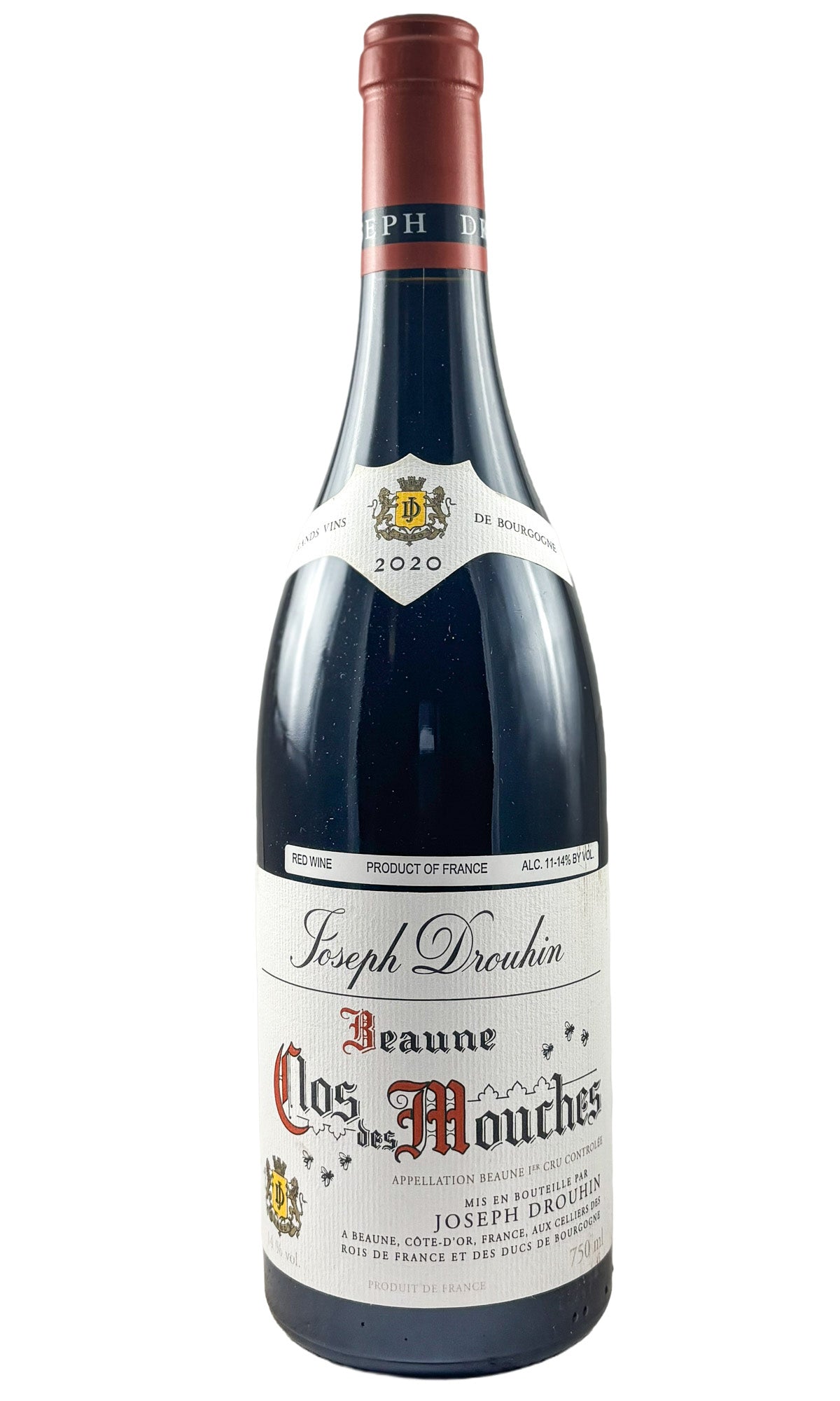 Bottle of Joseph Drouhin, Beaune 1er Cru Clos des Mouches, 2020 - Red Wine - Flatiron Wines & Spirits - New York